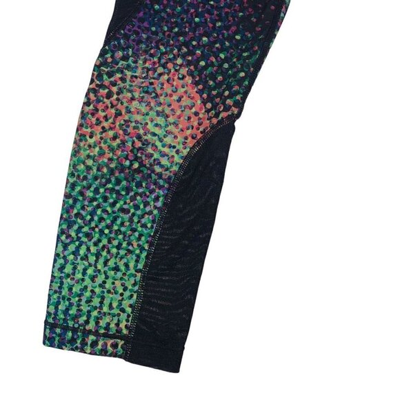 Nike Pro Women's S Small Hypercool Kaleidoscope Leggings Cropped  831980-367 - Picture 3 of 5